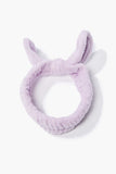Lilac Plush Bow Headwrap 