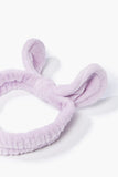 Lilac Plush Bow Headwrap 1