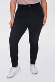 Black Plus Size Premium Skinny Uplyfter Jeans 1