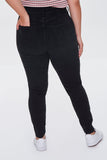 Black Plus Size Premium Skinny Uplyfter Jeans 3