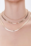 Gold Layered Chain Necklace 2