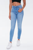 Mediumdenim Mid-Rise Skinny Jeans 2