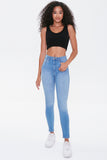 Mediumdenim Mid-Rise Skinny Jeans 