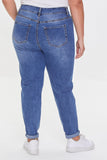 Mediumdenim Plus Size High-Rise Skinny Jeans 3