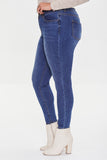 Darkdenim Plus Size High-Rise Skinny Jeans 2