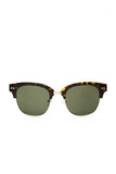 Goldolive Half-Rim Tortoiseshell Sunglasses 3