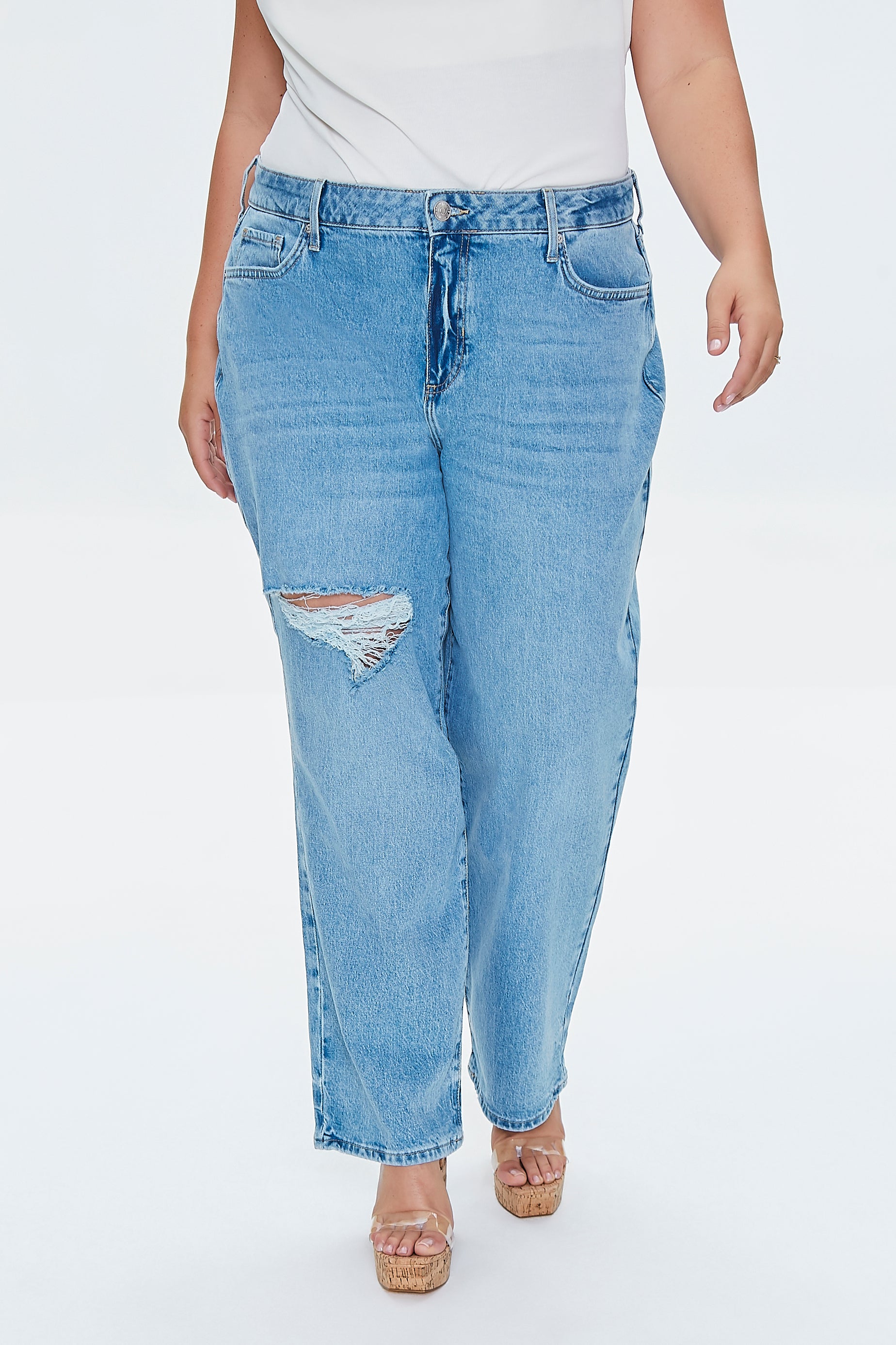 Mediumdenim Plus Size 90s-Fit High-Rise Jeans 2