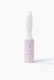Lavender/Multi Daisy Floral Print Lint Roller