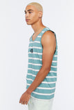 Greenwhite Embroidered Eternal Tank Top 1