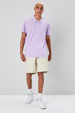 Purple Vented-Hem Polo Shirt 3