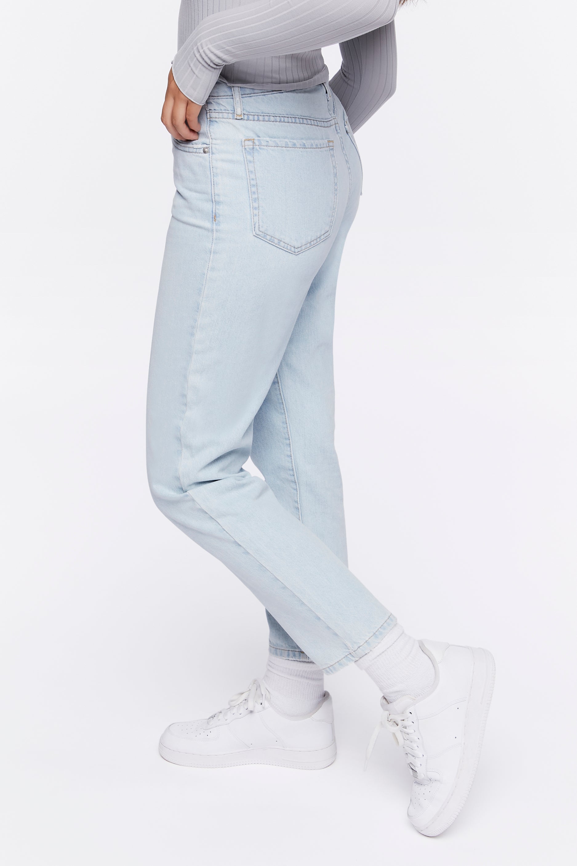 Lightdenim Recycled Cotton High-Rise Mom Jeans 3