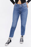 Mediumdenim Recycled Cotton High-Rise Mom Jeans 1