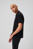 Black Short-Sleeve Polo Shirt 4