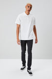 White Short-Sleeve Polo Shirt 1