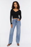 Black Ribbed Cropped Fitted Sweater 3
