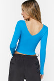 Marina Ribbed Cropped Fitted Sweater 3
