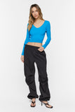 Marina Ribbed Cropped Fitted Sweater 4