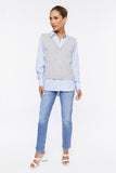 Greymulti Sweater Vest Combo Shirt 