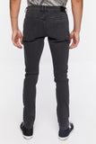 Black Premium Distressed Slim-Fit Jeans 3