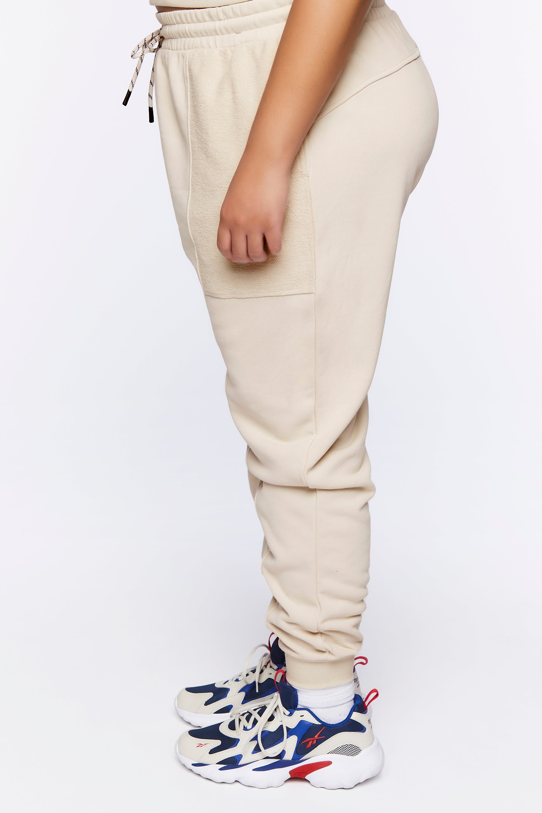 Cloud Plus Size French Terry Drawstring Joggers 2