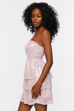 Pinkpink Sequin Sweetheart Mini Dress 3
