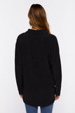 Black Longline Long-Sleeve Shirt 3