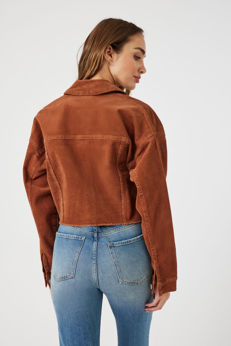 Corduroy trucker jacket store womens