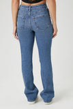 Medium Denim Mid-Rise Bootcut Jeans 2