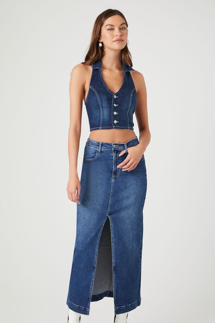 Jean skirt hot sale forever 21