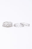 Silver Assorted Ring Set 2